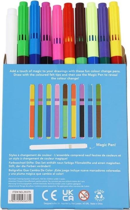 Image du produit Rex London feutres magiques avec changement de couleur
