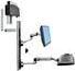 Produktbild Ergotron LX Wall Mount System with Small CPU Holder - Befestigungskit (CPU-Halter, Mausha (Wand, 32.01")