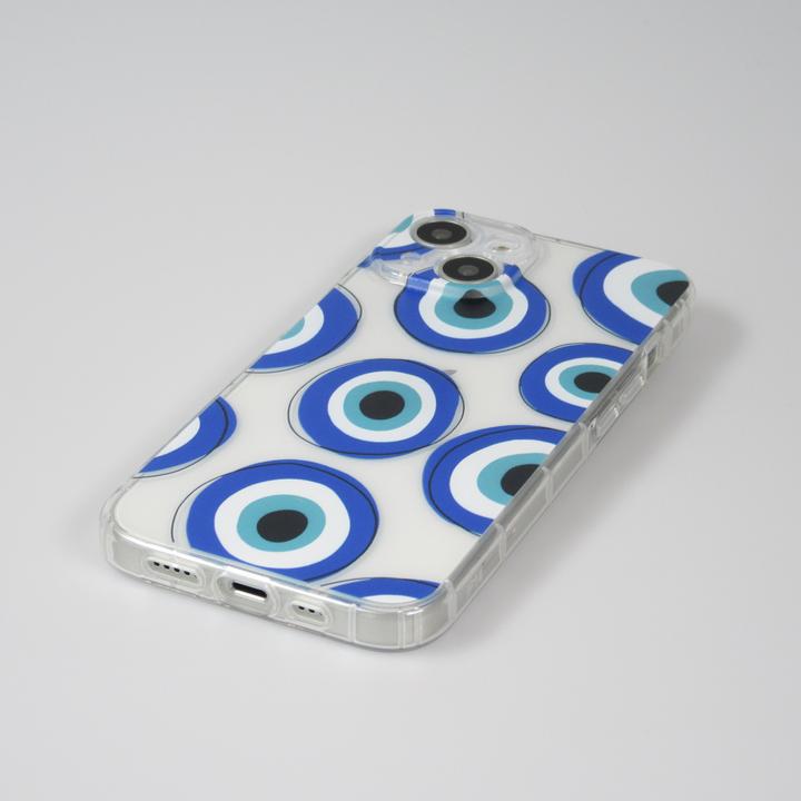 Produktbild PhoneLook Hülle Gummi Silikon transparent artistische Muster Nr. 4 (Apple iPhone 14)