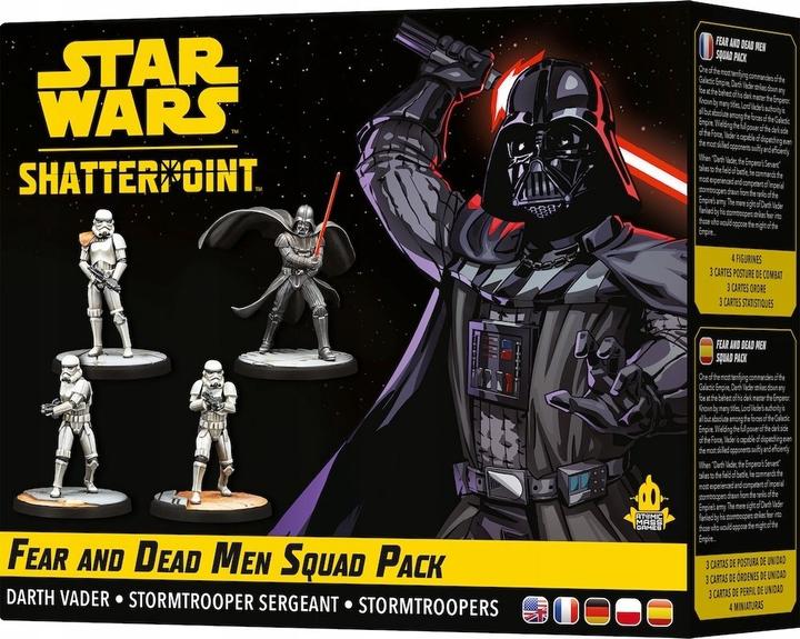 Actual product image Atomic Mass Games AMGD1020 - Star Wars: Shatterpoint - Fear and Dead Men Squad Pack (Surrounded by Fear and Dead Men) (German)