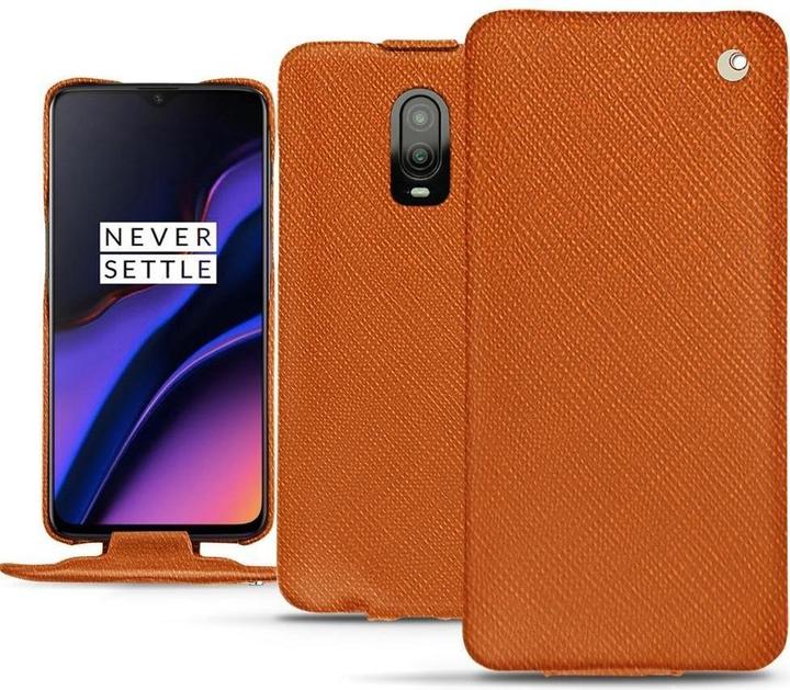 Actual product image Noreve Leather cover vertical (OnePlus 6T)