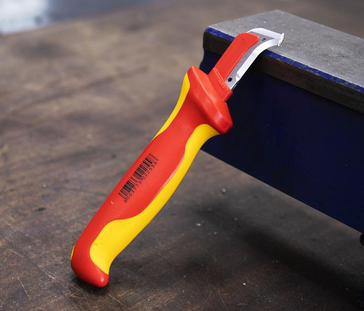 Actual product image Knipex Stripping Knives with guide shoe 98 55 SB (3.80 cm)