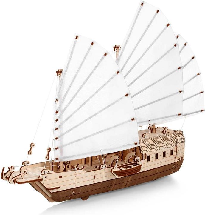 Image du produit Eco Wood Art Kit de maquette 3D en bois - Ancien voilier asiatique (Djong)