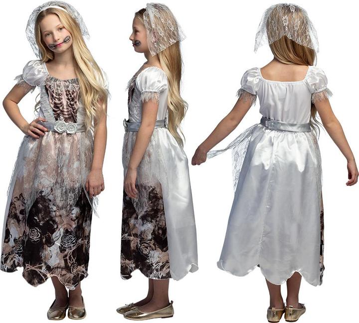 Actual product image Boland Kids Costume Zombie Bride (110)