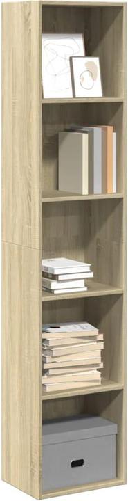 Produktbild VidaXL Bücherregal Regal Standregal Büroregal Aufbewahrungsregal Sonoma-Eiche (40 x 30 x 189 cm)