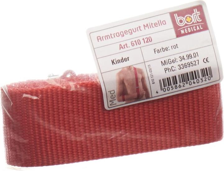 Immagine prodotto Bort Medical Fascia da braccio bambini rosso uni