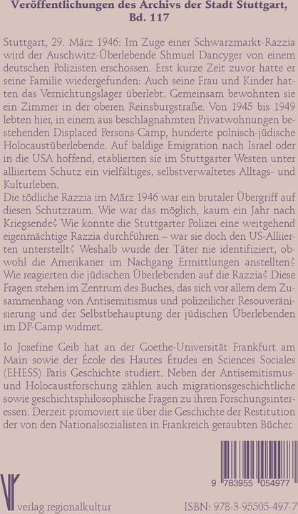 Produktbild Tdliche Razzia (Deutsch, Katharina Ernst, Io Josefine Geib, 2024)