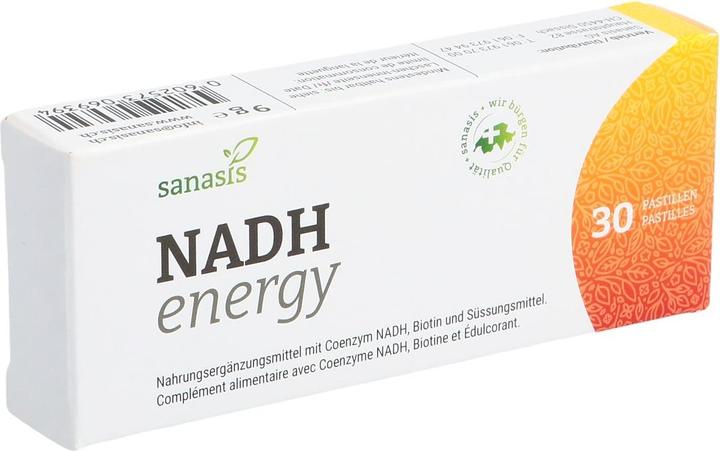 Immagine prodotto Sanasis NADH energy age & active pastilles (30 Pezzo/i, Pillole, 22 g)