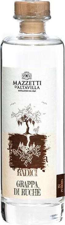 Mazzetti d'Altavilla Grappa Ruchè in confezione regalo 0,5 litri 43 % vol.