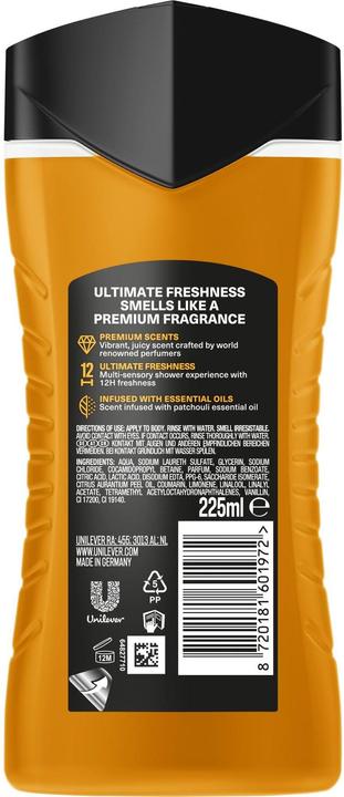 Immagine prodotto AXE Duschgel Premium Peach Infusion 225 ml (225 ml)
