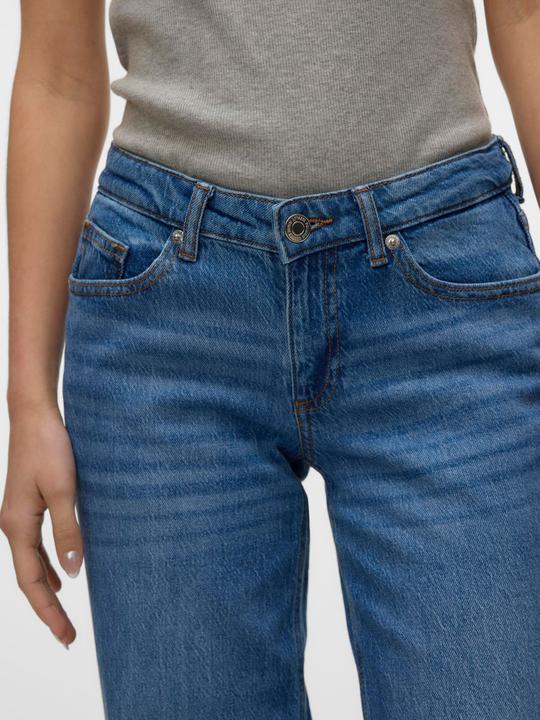 Produktbild Vero Moda VMVANESSA Niedrige Taille Weiter Beinschnitt Jeans Hose mit weitem Beinschnitt (25)