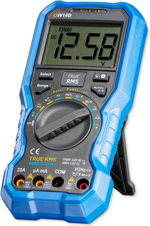 Actual product image Owon True RMS Bluetooth Multimeter OW18B