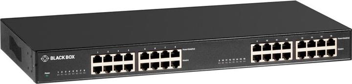 Black Box AT Injecteur POE 10/100/1000 à 16 ports - 1 Gbps - 16 ports (802,3at (PoE+))