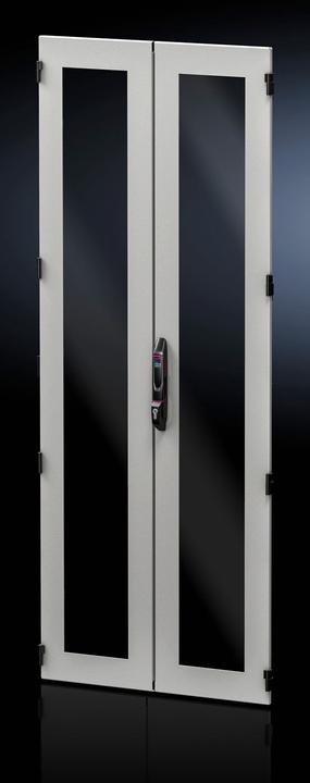 Produktbild Rittal 5301437 19 Zoll Netzwerkschrank-Sichttür Grau, Schwarz