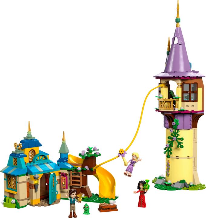 Produktbild LEGO Rapunzels Turm und die Taverne „Zum Quietscheentchen“ (43241, LEGO Disney)