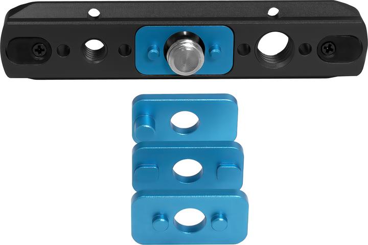 Actual product image Kondor Blue Monitor Cage 3.5" NATO Rail (Space Gray) (Monitor screen)