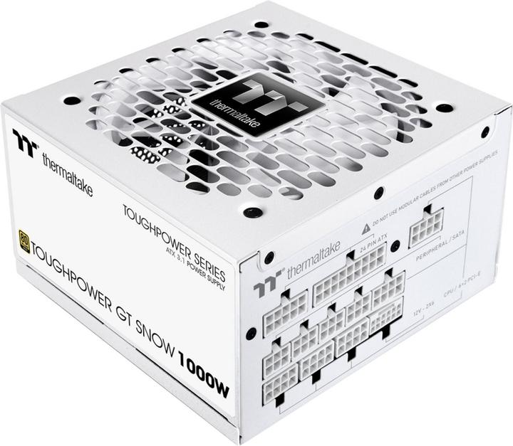 Produktbild Thermaltake Netzteil Toughpower GT 1000W Snow ATX3.1 80+G WH retail (1000 W)