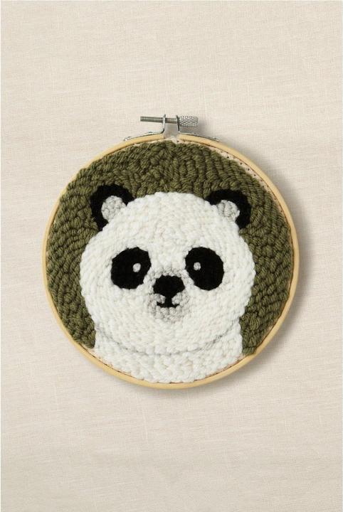 Produktbild DMC Gift of Stitch Punch Needle Set Panda Patrick