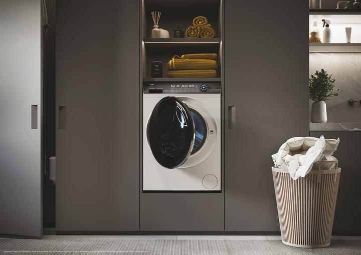 Actual product image Haier HW90-BD14979EUGS - Wasmachine I-Pro Series 7 Plus - Energielabel A -10% (31019923) (9 kg, Left, EU plug)