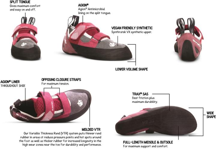 Produktbild Evolv Kletterschuhe Elektra (34.5)