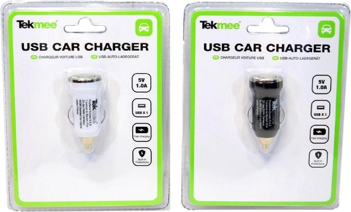 Immagine prodotto Tekmee Adattatore di ricarica KFZ USB-A 12V nero