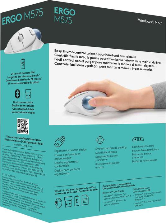 Produktbild Logitech Ergo M575 (Kabellos)