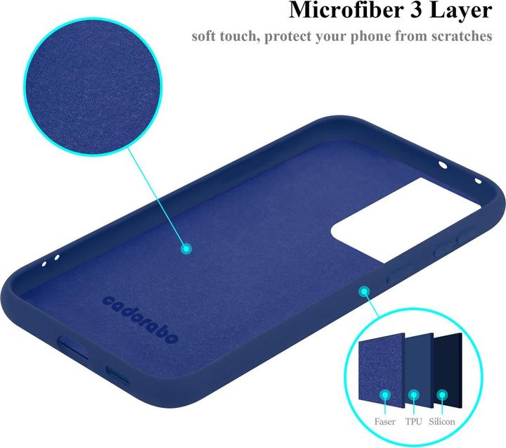 Immagine prodotto Cadorabo Copertura della cassa del silicone liquido TPU (Samsung Galaxy S21 Ultra)