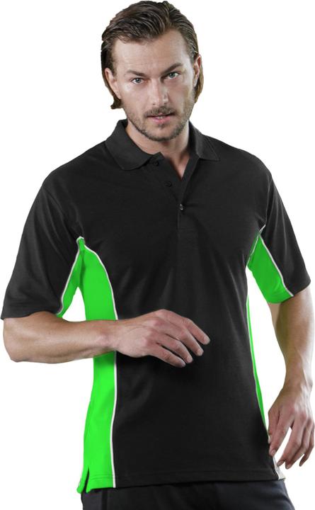 Produktbild Gamegear Track Piqué PoloShirt Kurzarm Einsätze in Kontrastfarbe (XXL)