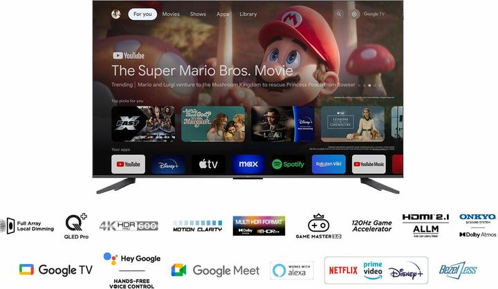 Produktbild TCL 65C655 Pro (65", QLED, 4K, 2024)