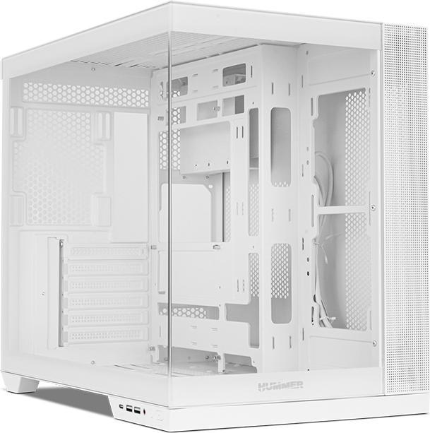 Actual product image Nox Hummer Astra Neo White (ITX, ATX, mATX)