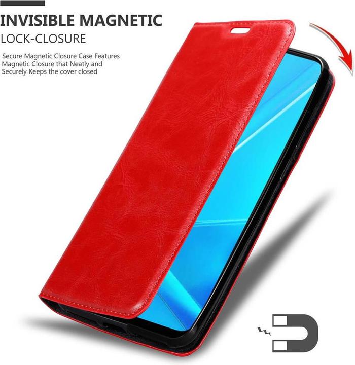 Immagine prodotto Cadorabo Copertina magnetica invisibile del libro (Oppo A92)