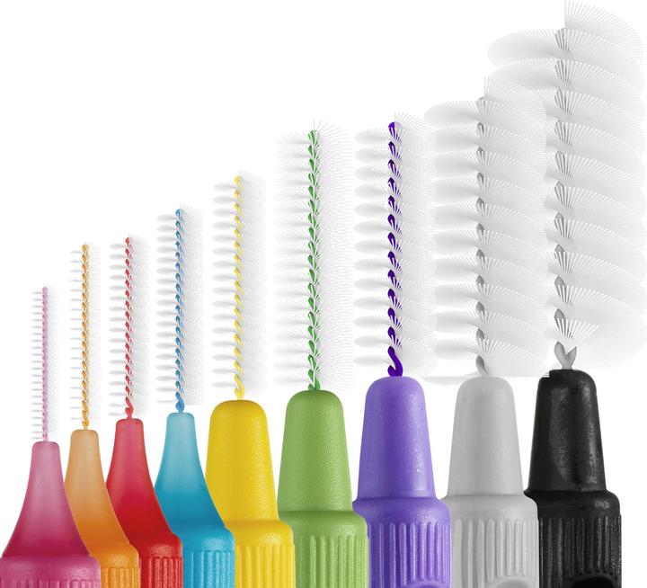 Produktbild TePe Interdentalbürsten Original Mixed Pack ISO 0-7 (8 x, 1.30 mm)