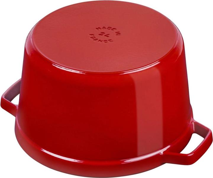 Immagine prodotto Staub La Cocotte Cocotte alta, 24 cm, rosso ciliegia (24 cm, Pirofila + casseruola, Ghisa)