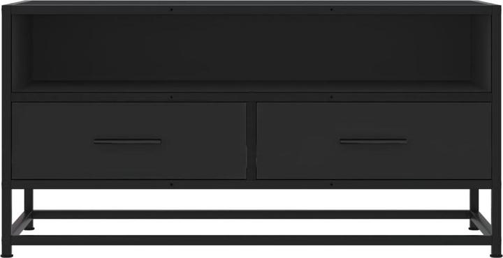 Actual product image VidaXL TV cabinet Lowboard TV cabinet TV table Wood-based material Metal (80 x 34.5 x 40 cm)