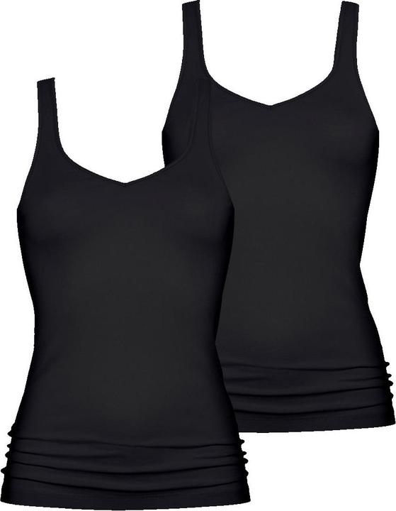 Produktbild Mey 2er Pack Noblesse Unterhemd / Tanktop (38, M)