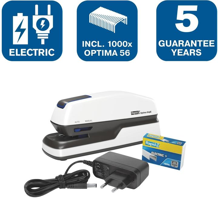 Actual product image Rexel Rapid Optima GripE (20 Sheets)