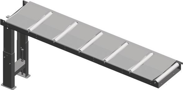 Actual product image Stürmer - Metallkraft Rollenbahn 2000 x 390 mm, 200 kg/m