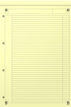 Immagine prodotto Oxford Blocco note internazionale "NOTEPAD", DIN A4+, foderato (A4, Righe, Copertina rigida)