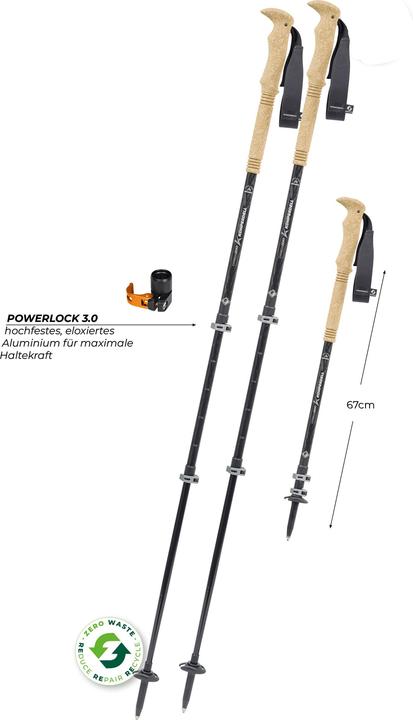 Actual product image Komperdell Carbon Cloud Zero (105 - 140 cm)