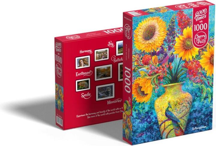 Produktbild Cherry Pazzi Puzzle Blumen 1000 Teile (1000 Teile)