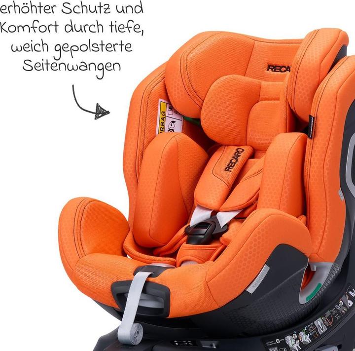 Actual product image Avova Recaro Xenon 1 Reboard Kindersitz (0-7 Jahre) (Reboarder, ECE R129/i-Size Standard)
