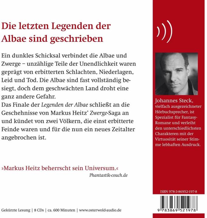 Produktbild Die Legenden der Albae 04. Tobender Sturm (Johannes Steck, Markus Heitz, Deutsch)