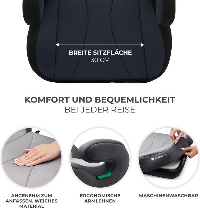 Actual product image KinderKraft I-Boost (Booster seat, ECE R129/i-Size Standard)