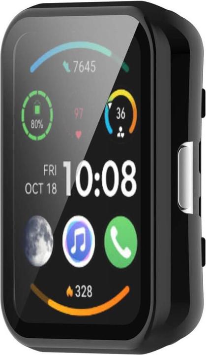 Productafbeelding Cover-Discount OPPO Watch Free - Beschermhoes met kogelvrij glas zwart