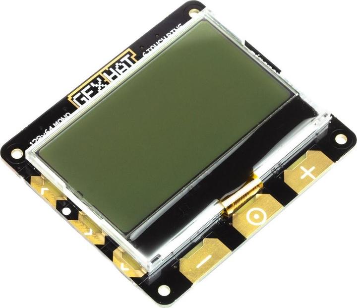 Produktbild Pimoroni GFX HAT - 128 x 64 LCD display with RGB backlight(HAT connection)