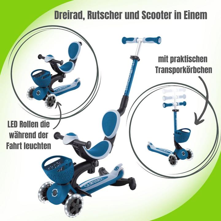 Produktbild Globber Go-Up Baby 360 Lights 3-in-1 Kinderfahrzeug