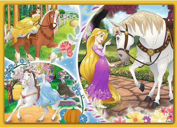 Produktbild Trefl 4 in 1 Puzzle - Prinzessinnen (54 Teile)