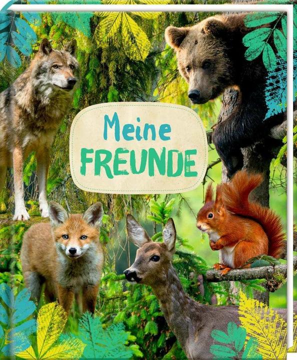 Actual product image Freundebuch - Nature Zoom - Meine Freunde (German, 2020)