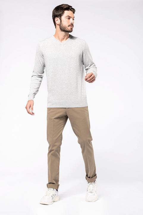 Produktbild Kariban Ökologisch verantwortungsvoller Pullover mit V-Ausschnitt (S)