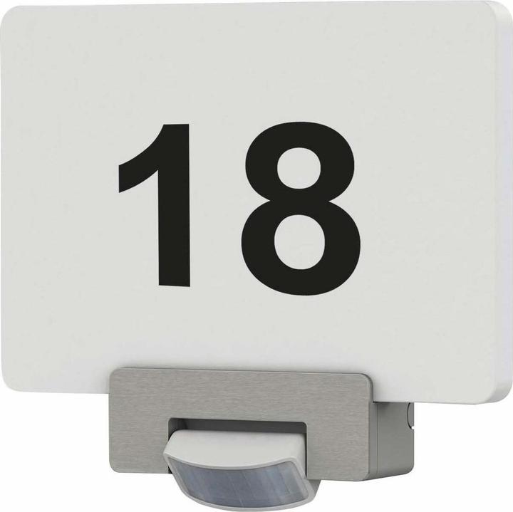 Produktbild REV McSensor LED Wandleuchte mit Hausnummer 12W (750 lm, IP44)